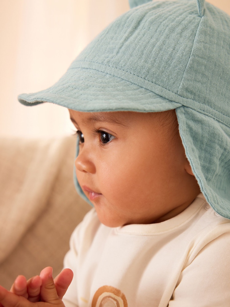 Green Legionnaire Baby Hat (0mths-2yrs) - Image 2 of 5
