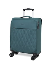 Rock Luggage Blue Ember 8 Wheel Hardshell Suitcase - Image 1 of 5