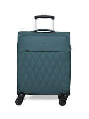 Rock Luggage Blue Ember 8 Wheel Hardshell Suitcase - Image 2 of 5