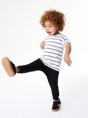 Black Drop Crotch Joggers (3mths-7yrs) - Image 5 of 6