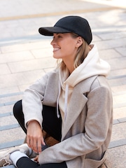 Black Felt Cap - Image 1 of 6