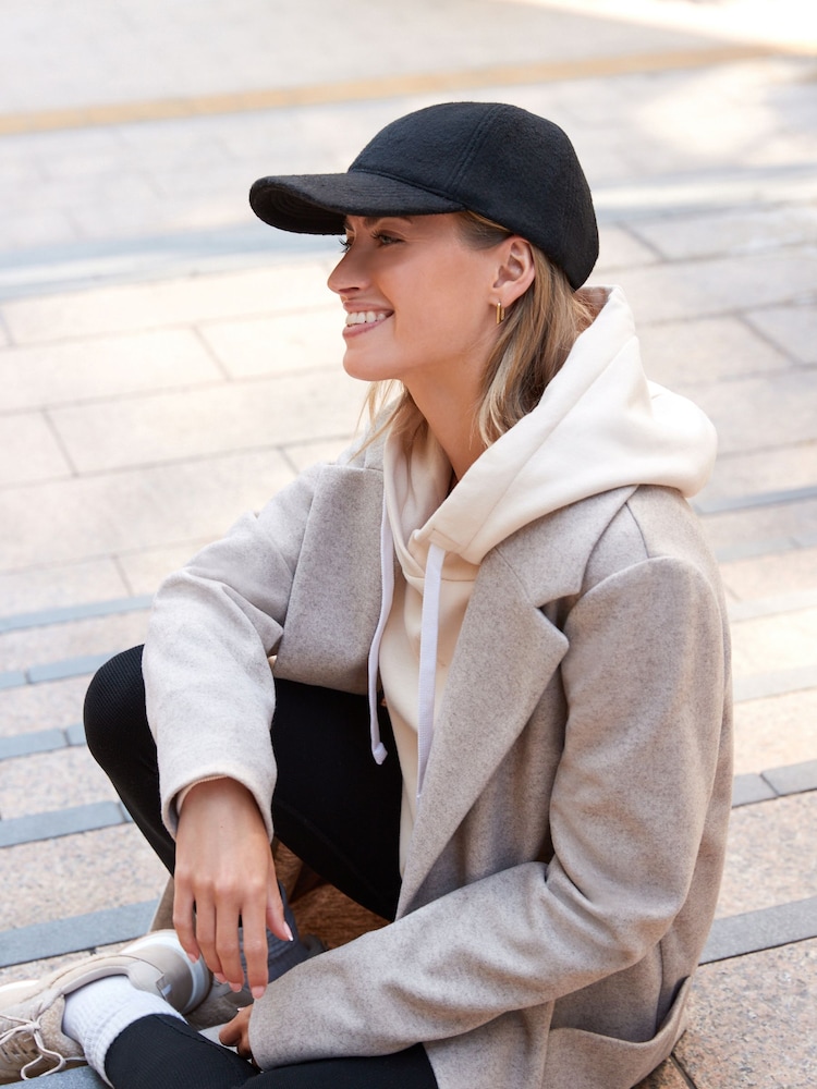Black Felt Cap - Image 1 of 6