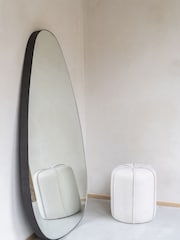 Libra Interiors Brown Organic Metal Framed Mirror - Image 1 of 5