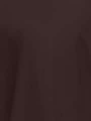 ONLY KIDS Brown Short Sleeved Assymetric Lace T-Shirt - Image 3 of 3