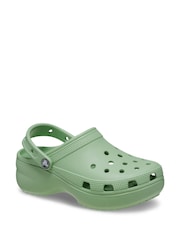 Зеленый - Crocs классические сабо на платформе - Изображение 1 из 4