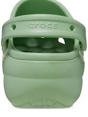 Зеленый - Crocs классические сабо на платформе - Изображение 4 из 4