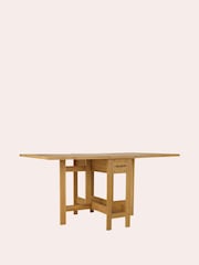 Laura Ashley Oak Milton 4-6 Seater Drop Leaf Dining Table - Image 7 of 8