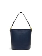 Radley London Medium Blue Montgomery Square Open-Top Shoulder Bag - Image 3 of 5