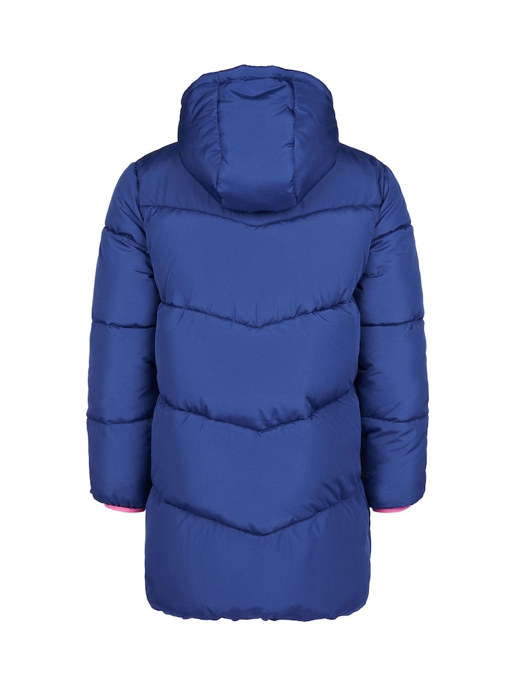 Elle синій Longline Coat - Image 3 of 5
