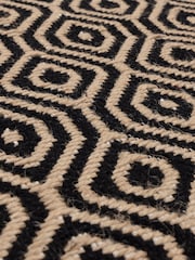 Asiatic Rugs Black Global Mosaic Rug - Image 4 of 4