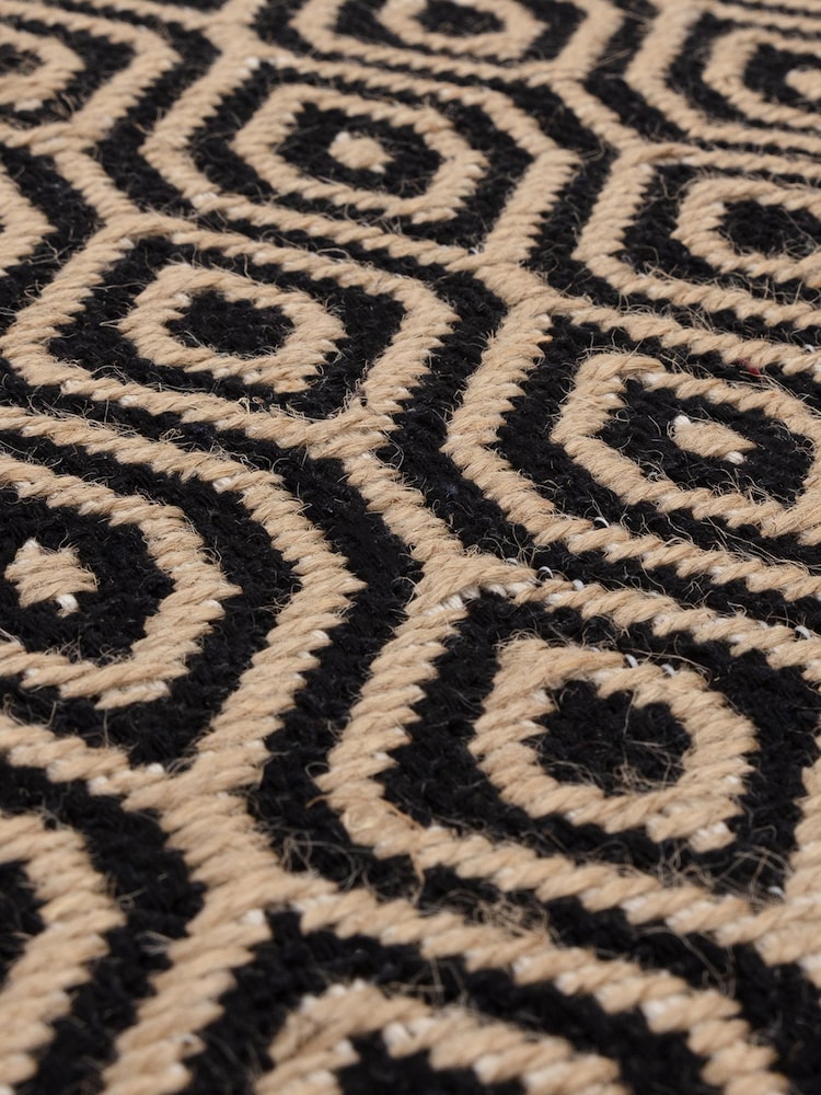 Asiatic Rugs Black Global Mosaic Rug - Image 4 of 4