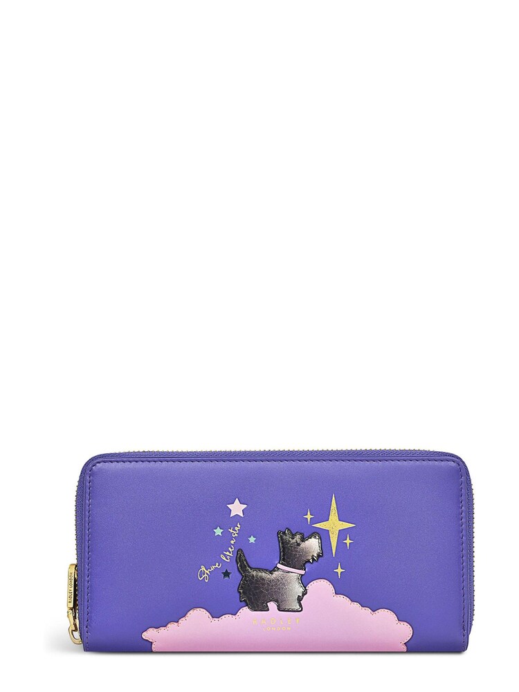Buy Radley London Large Purple Shine Like A Star Zip-Around