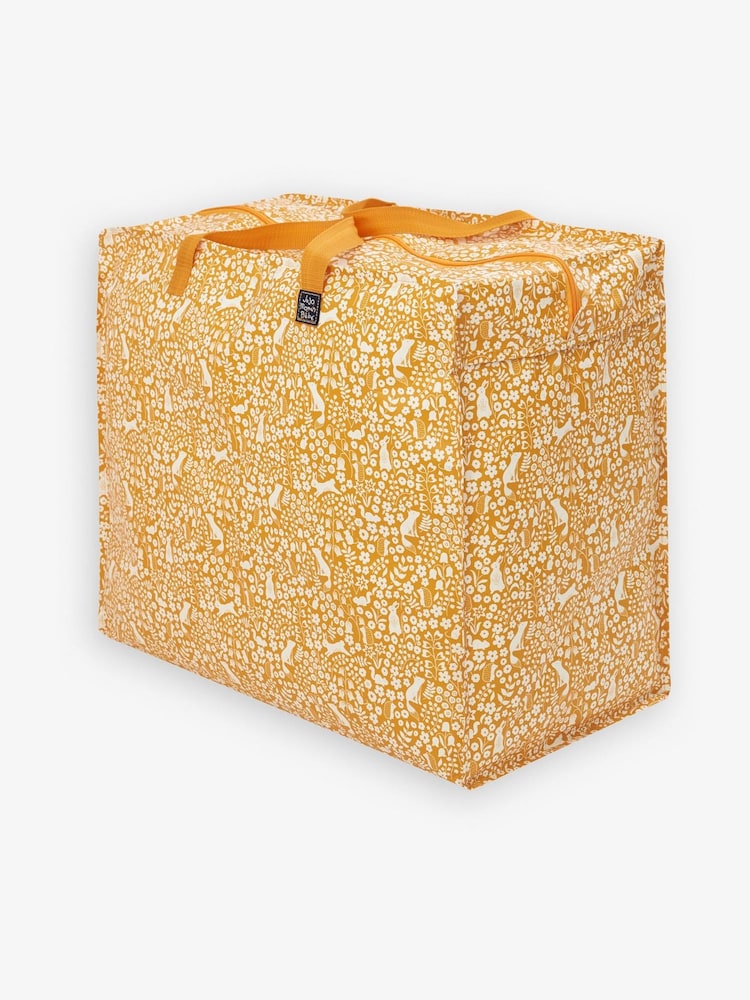 JoJo Maman Bébé Mustard Woodland Enormous Storage Bag - Image 1 of 2