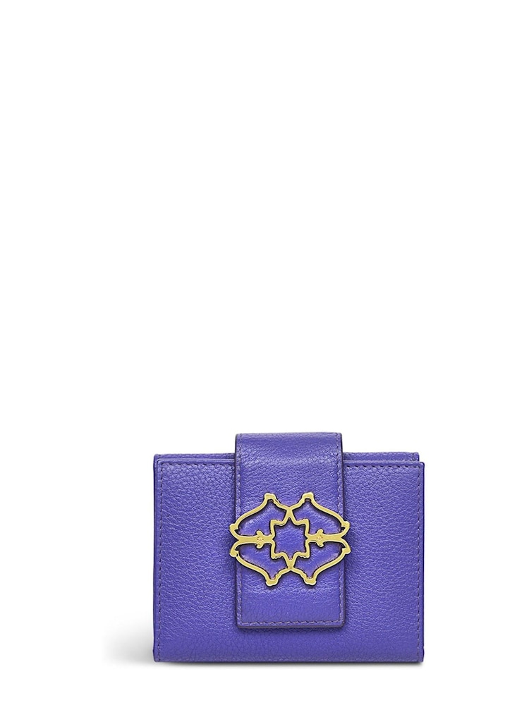 Radley London Small Purple Mill Road Trifold Purse - Image 1 of 4
