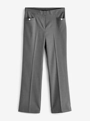 Grey Tailored Boot Cut Trousers - Image 5 of 5