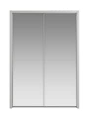 Wiemann Grey Peyton Mirror Sliding 1.6m Sliding Semi Fitted Wardrobe - Image 3 of 6