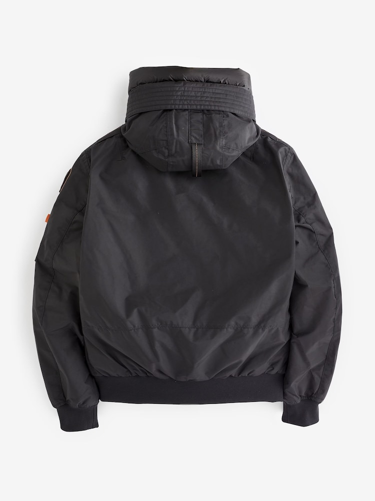 Parajumpers Gobi Hooded Bomber Black Jacket - Image 2 of 3