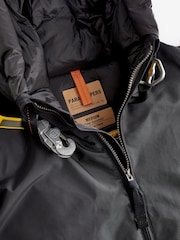 Parajumpers Gobi Hooded Bomber Black Jacket - Image 3 of 3