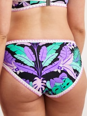 Figleaves Frida Purple Classic Bikini Briefs - Image 2 of 4