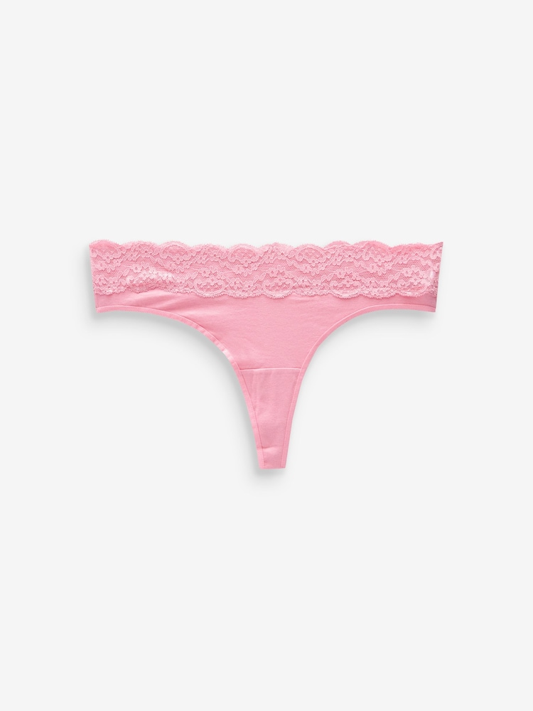 Zwart/roze met hartjesprint - 4 Kanten slips - Image 7 of 8