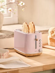 Pink Malvern 2 Slice Toaster - Image 1 of 5