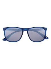 Superdry Navy Shockwave Sunglasses - Image 1 of 4