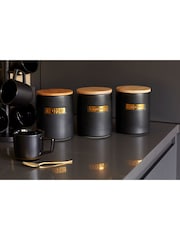 Masterclass Black Matt Black Ceramic Sugar Storage Jar - Image 8 of 9
