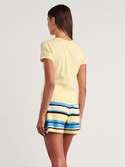 JAG Yellow Aston Baby Printed Logo T-Shirt - Image 2 of 7