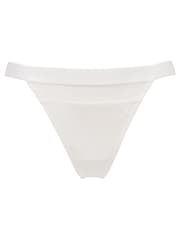 Pour Moi White India High Leg Thong - Image 3 of 4