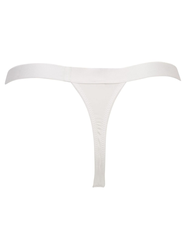 Pour Moi White India High Leg Thong - Image 4 of 4