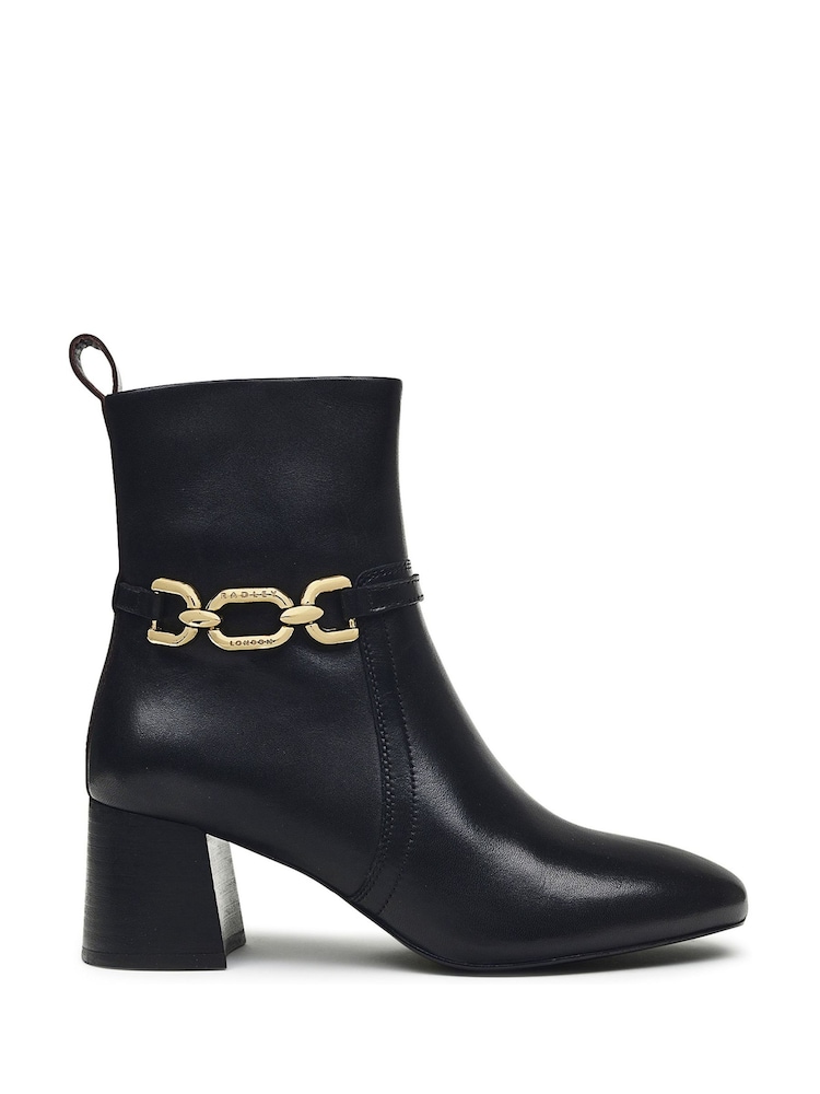 Radley London Cavendish Close Chunky Chain Ankle Boots - Image 1 of 3