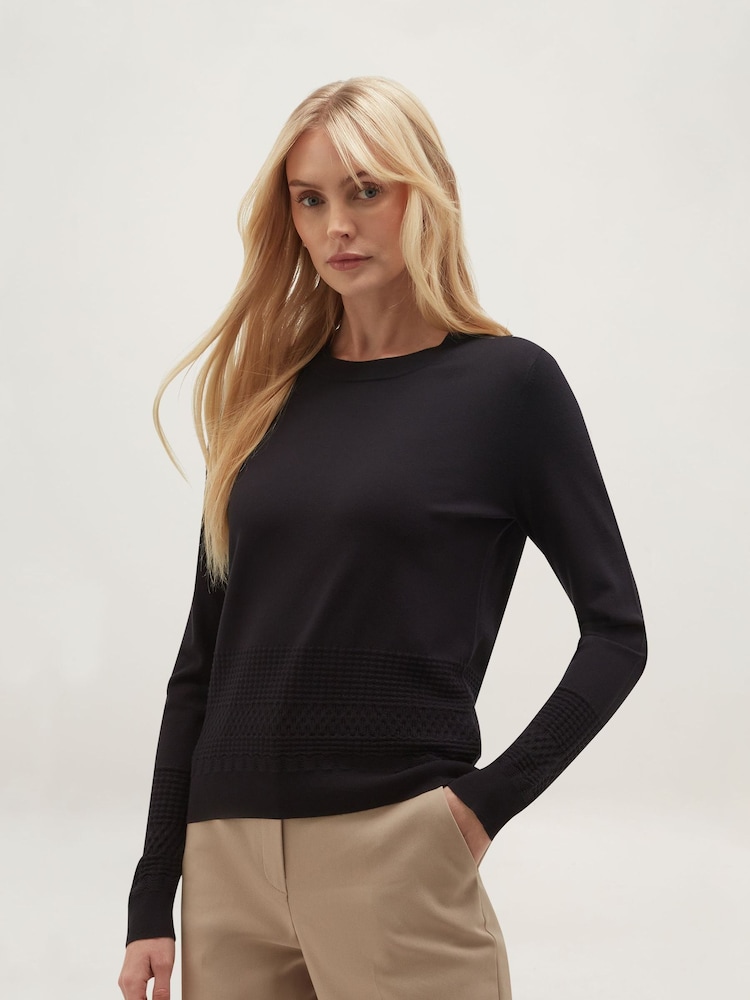 Hobbs Blue Kristen Jumper - Image 1 of 5