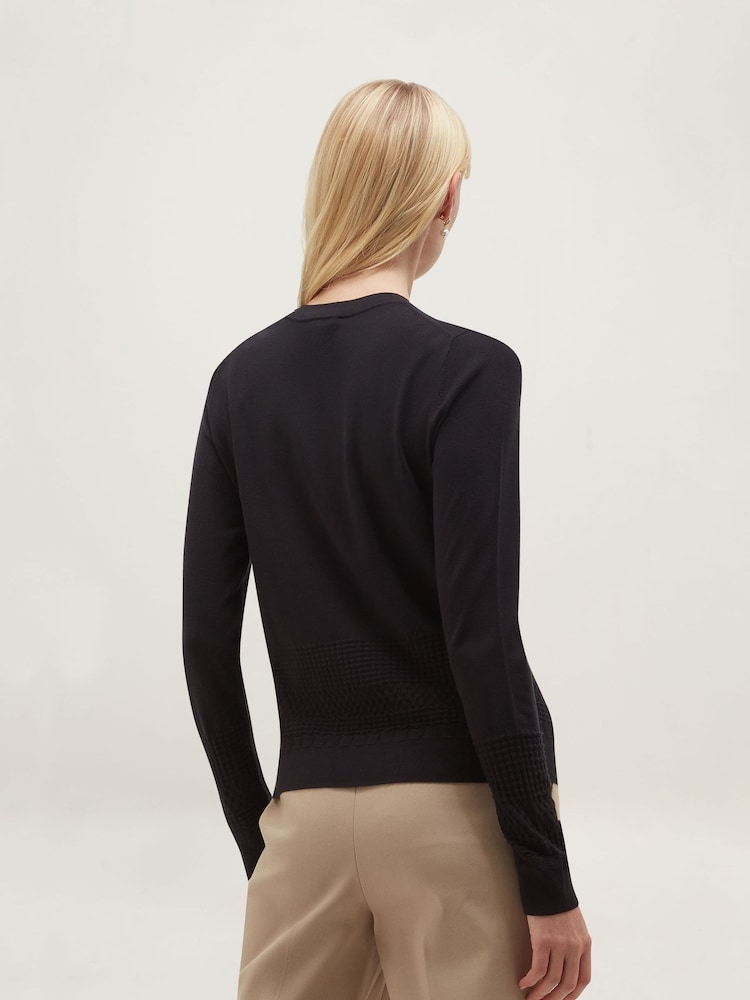 Hobbs Blue Kristen Jumper - Image 2 of 5