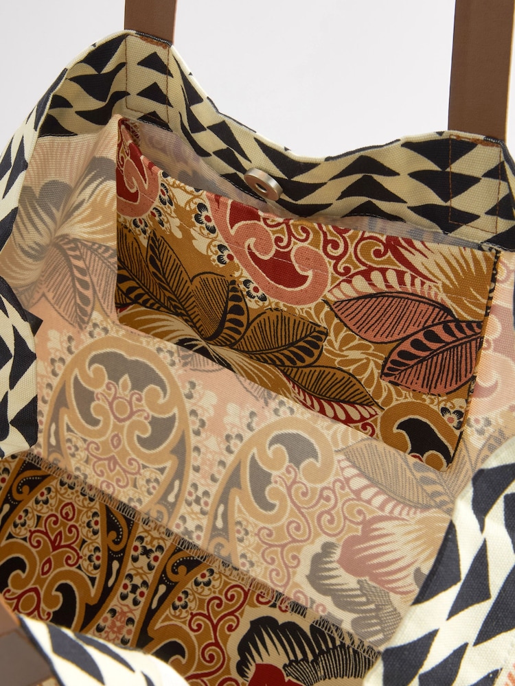 Paisley Print Beach Bag - Image 3 of 5