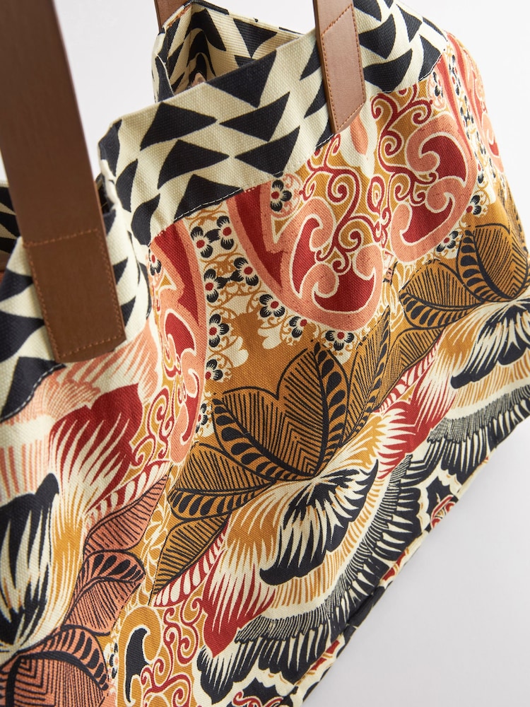 Paisley Print Beach Bag - Image 4 of 5
