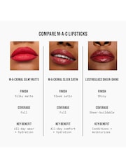 MAC Sunny Vanilla Lustreglass Sheer-Shine Lipstick - Image 7 of 8