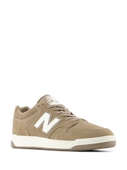 New Balance Brown BB480 Trainers - Image 3 of 6