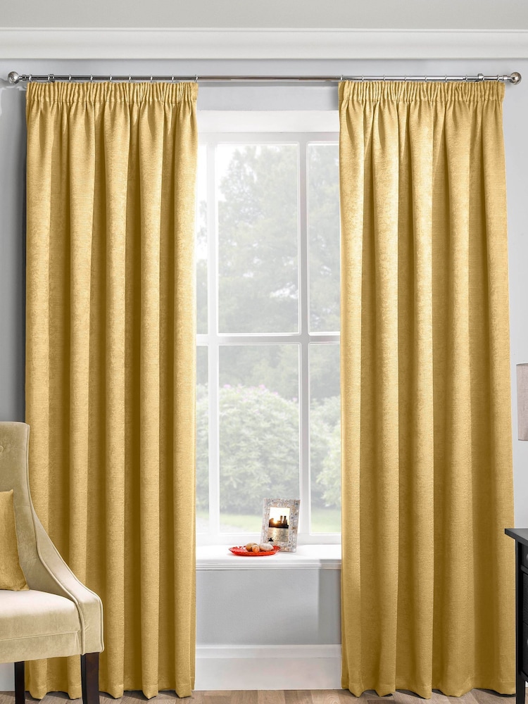 Enhanced Living Matrix Ready Made Blackout Pencil Pleat Curtains - Bild 1 von 5 Enhanced Living Matrix Ready Made Blackout Pencil Pleat Curtains - Bild 1 von 5