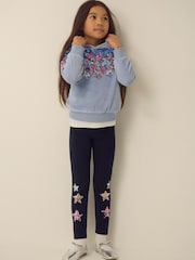 Monsoon Star Sequin Hoodie & Leggings Set - صورة 1 من 3