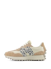 New Balance Off White Womens 327 Trainers - Image 2 of 8