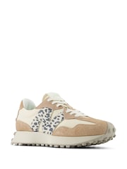 New Balance Off White Womens 327 Trainers - Image 5 of 8