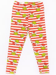 Vanilla Underground Red The Grinch Boys Long Sleeve Long Leg 100% Cotton Pyjamas Christmas Set - Image 4 of 5