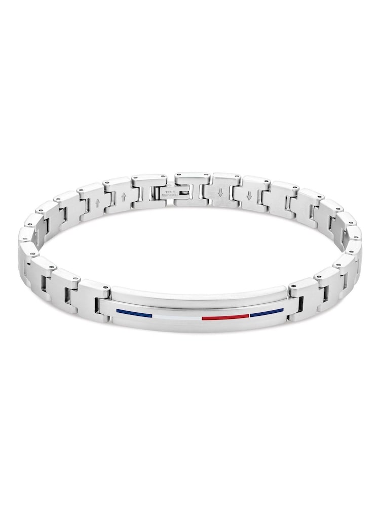 Tommy Hilfiger Silver Tone Stainless Steel Bracelet - Image 1 of 3