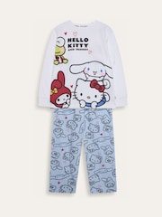 Brand Threads White Hello Kitty Pyjama Set - Image 7 of 10