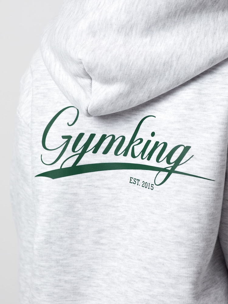 Gym King Cream College Lightweight Hoodie - Image 4 of 4 Gym King Cream College Lightweight Hoodie - Image 4 of 4
