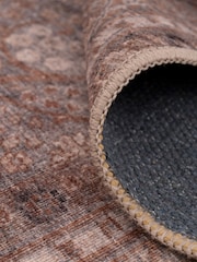 kukoon Brown Washable Soft Winnie Heritage Runner - Image 5 of 6