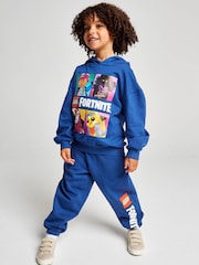Brand Threads Blue Lego Fortnight Jogger Set - Image 1 of 10