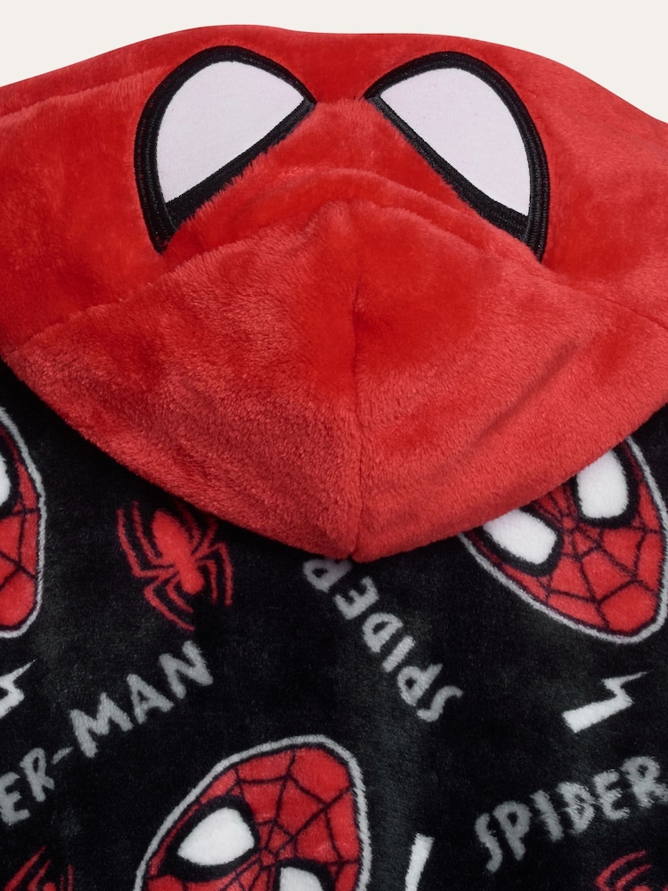 Brand Threads Spiderman Fleece-Bademantel - Bild 10 von 10 Brand Threads Spiderman Fleece-Bademantel - Bild 10 von 10
