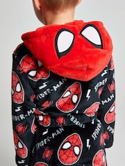 Brand Threads Spiderman Fleece-Bademantel - Bild 3 von 10