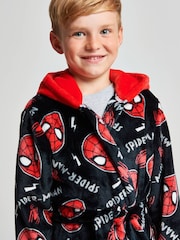 Brand Threads Spiderman Fleece-Bademantel - Bild 5 von 10